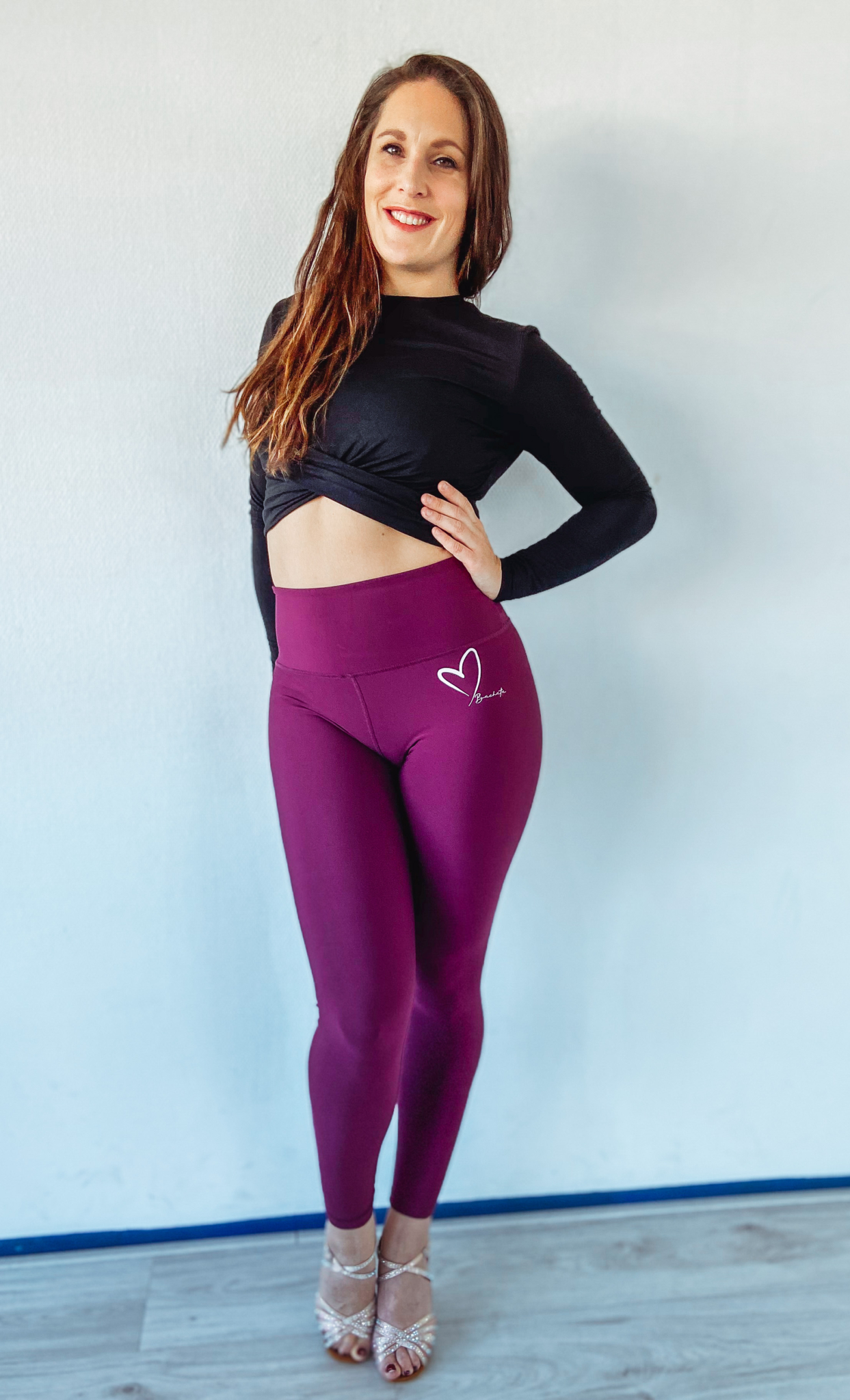 Alto Giro Cerise Ombre Legging